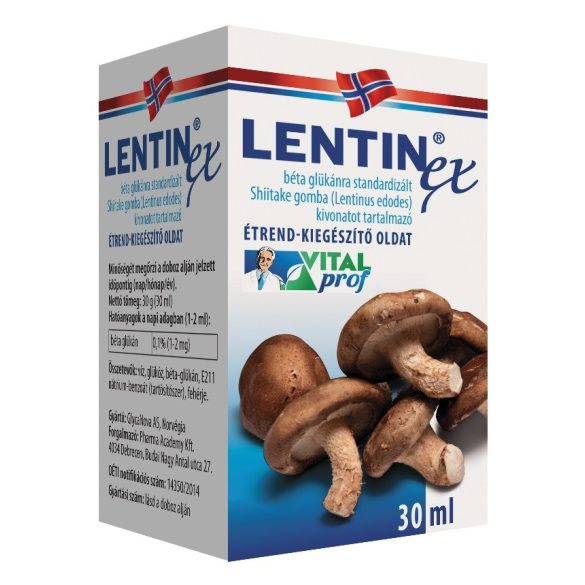 Lentinex gyógygomba oldat 30ml
